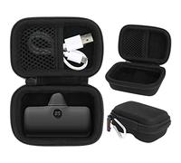 Khanka Housse Protection Compatible avec iWALK/Veger/Charmast 4800/4500/3350mAh 5000mAh Mini Batterie Externe Chargeur Power Bank(Noir,Housse Only)