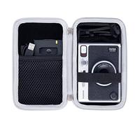 Khanka Housse Rigide de Voyage pour Fujifilm Instax Mini Evo 2-en-1 Imprimante Photo et Appareil Photo Instantané, Housse Seule (Noir)