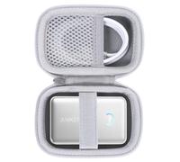 Khanka pour Anker Nano Power Bank,10.000mAh 45W( A1638) Powerbank Étui Rigide de Transport, Housse de Rangement pour Batterie Compacte Anker Nano 45W Max, Étui Seulement (Blanc)