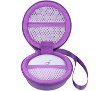 Khanka pour Anker Soundcore Sleep A20 A30 Écouteurs - Coque de Transport Rigide, étui de Voyage Compatible avec Soundcore A20 A30 Sleep Buds A6611 (étui Seul) (Violet)
