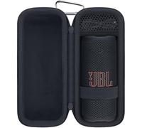 Khanka pour JBL Grip Enceinte Bluetooth Étui Rigide, Housse de Transport de Voyage pour Enceinte Bluetooth Compacte JBL Grip avec Mousqueton, Étui Seulement (Noir)