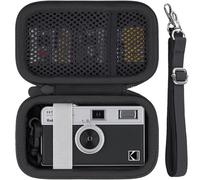 Khanka pour Kodak Snapic A1/EKTAR H35/H35N Appareil Photo Demi-Cadre Étui Rigide de Transport avec Poignée et Bandoulière, Étui Seulement (Noir)