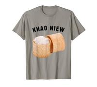 Khao Niew Pot de riz collant Laos Thai Food Khao Neow T-Shirt