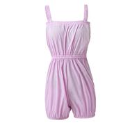 KHASCBNF Ballet Warmup Pants Pantalon de Ballet for Femme et Fille, Salopette d'échauffement, Combinaison Ample, Pantalon Fitness, Yoga, Danse Court/Long(Short Purple,M)