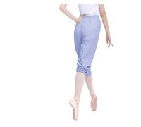 KHASCBNF Ballet Warmup Pants Pantalon de Danse Ballet for Femme, Taille élastique, Ample, Sport, survêtement(Light Blue,S)