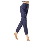 KHASCBNF Ballet Warmup Pants Pantalons de Ballet for Femmes, Leggings Yoga, Pantalons Fitness, Sport for Filles, d'échauffement(Dark Blue,M)