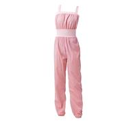 KHASCBNF Ballet Warmup Pants Pantalons de Ballet for Femmes, Salopettes d'échauffement Danse, Combinaisons, Pantalons Amples, Yoga Fitness, vêtements Sport Courts/Longs(Long Pink,M)