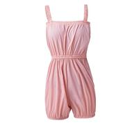 KHASCBNF Ballet Warmup Pants Pantalons de Ballet for Femmes, Salopettes d'échauffement Danse, Combinaisons, Pantalons Amples, Yoga Fitness, vêtements Sport Courts/Longs(Short Pink,M)