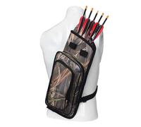 KHASCBNF Carquois De Tir A l'arc Carquois de flèche Sac tir à l'arc réglable for for Support boîtier arrière for Tube carquois avec Dos(-A)