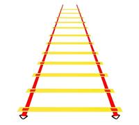 KHASCBNF Échelle D’Agilité Échelle de Vitesse d'agilité réglable 2 à 10M, escaliers avec Sangles en Nylon, échelles d'entraînement, escalier Agile for Le Football Échelle De Rythme(600CM)