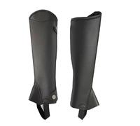 KHASCBNF GuêTres D'éQuitation Leggings d'équitation Souples en Microfibre, Protections corporelles for Bottes, équipement for Cavalier(Black Adult,L)