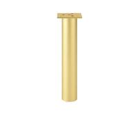 KHASCBNF Pieds De Meubles en Métal Pieds de Support réglables for Meubles, Ronds, en Alliage d'aluminium, for, Lits et canapés. Hauteur réglable(Gold 20CM,4PCS)