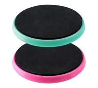 KHASCBNF Plateau De Rotation Danse Planches tournantes for Danseurs Disque Rotatif de Ballet Fournitures d'entraînement avec Coussin en Mousse for gymnastes Patineurs artistiques Danseurs(2Pcs)