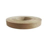 KHASCBNF Ruban De Placage ChêNe Bande de chant en chêne blanc véritable, rouleau placage fer pré-collé sur bois, soutenu par une bordure contreplaqué adhésif thermofusible for meubles(13mmx50m)