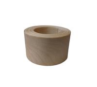 KHASCBNF Ruban De Placage ChêNe Bande de placage en bois noyer noir/bouleau/chêne/érable 3 pouces, bordure pré-collée à repasser for cadre porte, armoire cuisine(1 roll Birch,7.6cmx4m)