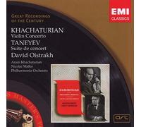 Khatchaturian : Concerto pour violon - Taneyev : Suite de concert