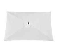 KHBNHJ Toile de rechange pour parasol de jardin, terrasse, table de marché, 2 x 3 m, beige