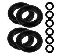 KHBUAB 10pièces Kit de Joints Étanchéité Caoutchouc pour Tige de Valve Anneaux de Retour Remplacement Précis pour Valves de Voiture Prévention des Fuites et Compatibilité Polyvalente