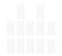 KHBUAB 12 Pièces Lamelles de Réparation pour Stores Horizontaux en PVC Robuste 3 Cm Transparentes Compatibles Plupart des Stores pour Fenêtres Kit Pratique de Réparation de