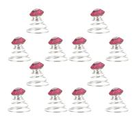 KHBUAB 12pcs Épingles à Cheveux de Mariée en Métal Décoratives avec Pierres Brillantes, Pratiques et Confortables pour Mariage, Fête et Coiffure Élégante des Dames