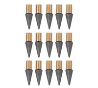 KHBUAB 15pièces Pointes de Crayon Remplaçables sans Encre Embouts de Crayon Sketch Légers et Durables pour Étudiants et Dessin Accessoires de Papeterie École