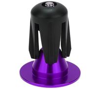 KHBUAB 1paire Bouchon de Poignée Vélo VTT Alliage Aluminium Compatible Guidon et Facile à Installer Embout Ergonomique pour Accessoires de Vélo