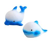 KHBUAB 2 Pièces Figurines Miniatures en Résine, Décor Marin Réaliste | Mammifères Marins (baleine et Cétacé), Installation Simple et Nettoyage Facile, pour Bureaux, Maisons et Bacs Variés