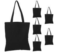 KHBUAB 6 Pcs Paquet Toile à Peindre Réutilisable pour Loisirs Créatifs, Grand Format 35 X 30 Cm, Paquet Fourre-Tout pour Gravure, Broderie, Peinture, pour Femmes et Adultes