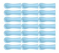 KHBUAB 70 Pièces Embouts de Rechange Silicone Étanches pour Nettoyeur Oreille Embouts Souples Réutilisables pour Cuillère Auriculaire Accessoires Hygiène pour Ados et Adultes