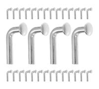 KHBUAB 70pièces Pallet Rack Safety Pins Galvanized Drop Pins Robust Iron Clips For Warehouse Shelving Stability And Secure Fixation