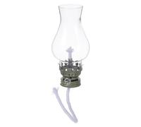 KHBUAB Accessoires Vintage pour Lampe à Pétrole avec Cheminée en Verre et Régulateur en Alliage de Zinc, Mèche en Coton Robuste, pour Éclairage d'urgence