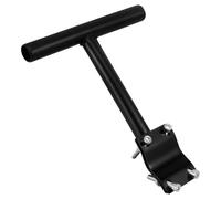 KHBUAB Accoudoir pour Siège Garçon et Filles de Vélo, Guidon Détachable en Acier Noir