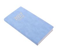 KHBUAB Agenda Mensuel Quotidien A6 2027 avec Index Coloré et Notes | Planification Annuelle, Suivi D’habitudes, Demi-page par Jour, Papier et Pu, Format Poche