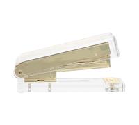 KHBUAB Agrafeuse Acrylique Design Élégant Robuste et Pratique Facile à, Accessoire de Fourniture Bureautique Professionnel pour Bureau et Maison