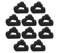 KHBUAB Amortisseurs de Porte Voiture en Caoutchouc Noir 10pcs Installation Facile Bruit pour Pièces de Rechange Auto et Améliorations DIY