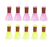 KHBUAB Anches Qualité Sonore et Conception Lot de 10 en Plastique pour Suona Accessoires Portables Couleur Aléatoire pour Musiciens Créatifs