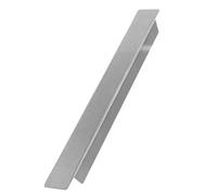KHBUAB Barre D'adaptation en Acier Inoxydable Argenté pour Buffet, Séparateur Robuste pour Table de Buffet et Armoire Froide, Évite la Chute des Aliments