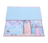 KHBUAB Bloc-notes sans Laisser de Traces Autocollants Chat en Papier et Plastique Adhésif Repositionnable, Design Animal Mignon, pour Bureau et Collège