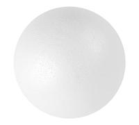 KHBUAB Boules de Polystyrène Blanches Rondes Résistantes à Déformation 25cm Sphères en Écume Portables pour Décoration, DIY, Artisanat et Projets Scolaires