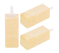 KHBUAB Bulleur pour Aquarium en Bois 3pcs, Diffuseur à Bulles pour Écumeur de Protéines, Petit Format Grosse Surface de Sortie, pour Eau Douce et Culture Hydroponique