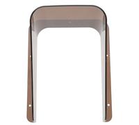 KHBUAB Cache de Sonnette Multi-usage en Acrylique Étanche pour Machine D'accès et D'assiduité, Protection Pluie Résistante pour Extérieur et Contrôle D'accès