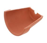 KHBUAB Cachette pour Reptiles en Argile Marron Multifonctionnelle avec Plateforme de Repos pour Tortues, comme Grotte Où Se Cachent Lézards et Grenouilles Terrarium