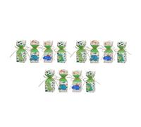 KHBUAB Coffret Bonbons Dinosaure 12 Pièces en Matériau Synthétique Sûr, Finition Soignée, pour Shower et Fêtes D'anniversaire