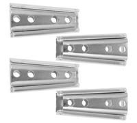 KHBUAB Connecteurs de Quincaillerie 4 Pièces 9Cm en Fer pour Assemblage Simple de Canapés Modulaires et Banquettes Lit