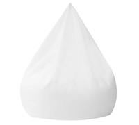 KHBUAB Housse Intérieure de Pouf en Filet Blanc Fermeture Éclair, Doublure Souple et Facile à Nettoyer pour Canapé Paresseux, Présent pour Pendaison de Crémaillère