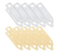 KHBUAB Kit Scientifique de Pile Cuivre-Zinc 40pcs pour Projets DIY la Maison Électrodes en Zinc et Cuivre, Matériaux Sûrs et Pratiques pour Expériences Fruitières et Pommes de Terre