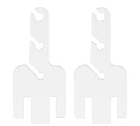 KHBUAB Lot de 2 Fourches de Tension Résistantes pour Machines à Tricoter Addi, King et Express, Accessoires Polyvalents de Tendeur de Fil pour Machine à Tricoter, Adaptateurs