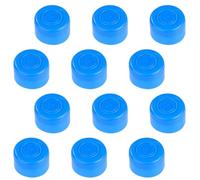 KHBUAB Lot de 35 Bouchons de Bonbonne D'eau Bleu en Plastique, Bouchons D'étanchéité Anti-éclaboussures, Remplacement Propre et Sûr pour Carafe à Eau