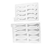 KHBUAB Moule en Silicone pour Pièces D'échecs 2pcs, Réutilisable et Incassable, Adapté aux Garçon et Filles, pour Créations DIY et Résine Époxy