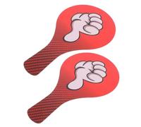 KHBUAB Pagaies pour Enseignants Lors de Sessions de Formation et Étudiants de Vote Réutilisables en Pvc 2pcs Outils de Retour D'information Efficaces pour Salle de Classe